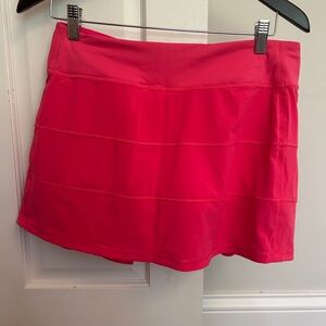 Lululemon Pacer Skirt sz 8 punch